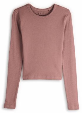 GATE Základné rebrované tričko