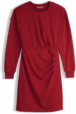 GATE Šaty s riasením v páse