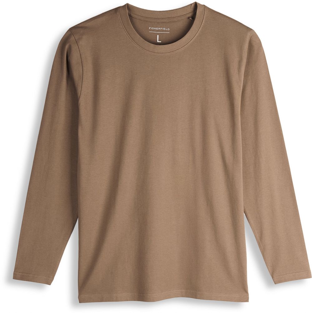 GATE Základné bavlnené tričko slim fit