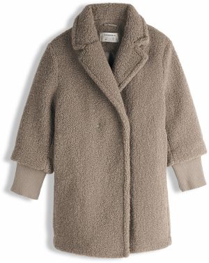 GATE Teddy kabát s elastickým lemom