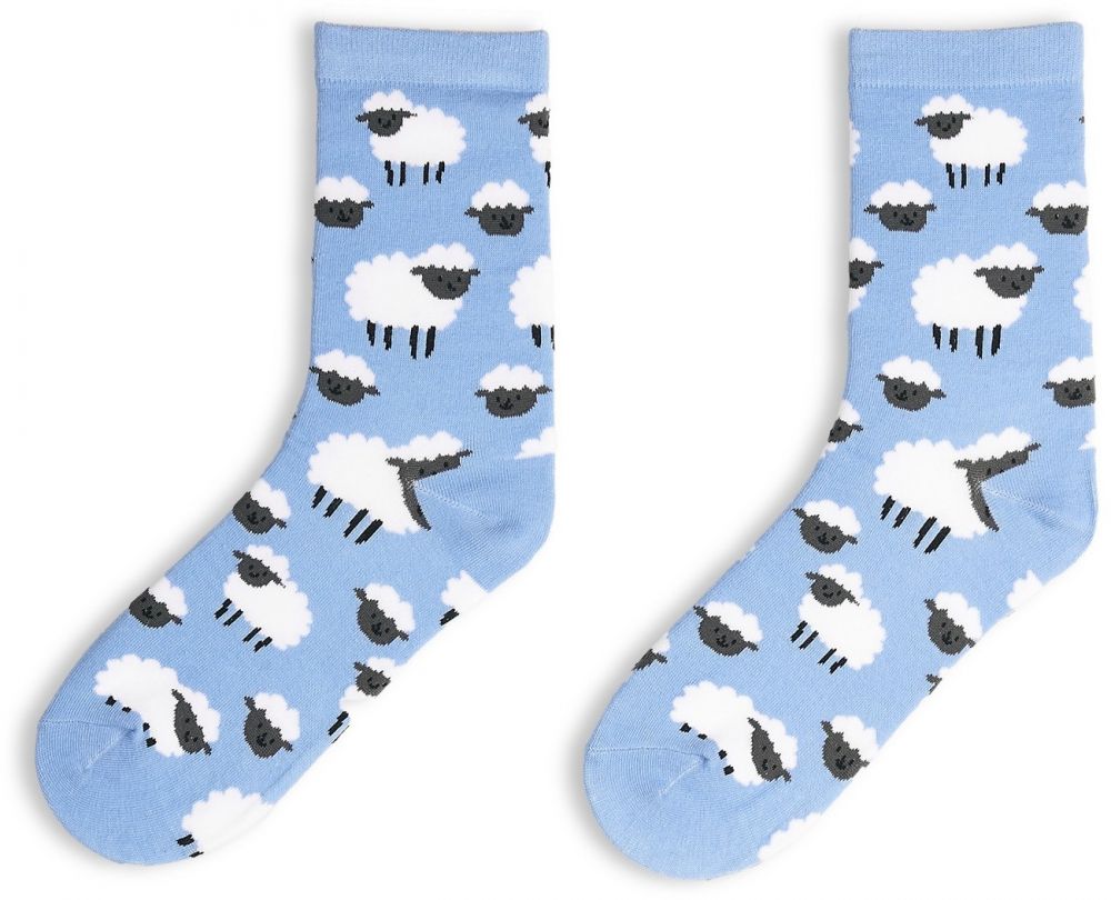 GATE Vysoké vzorované ponožky