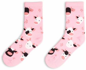 GATE Vysoké vzorované ponožky