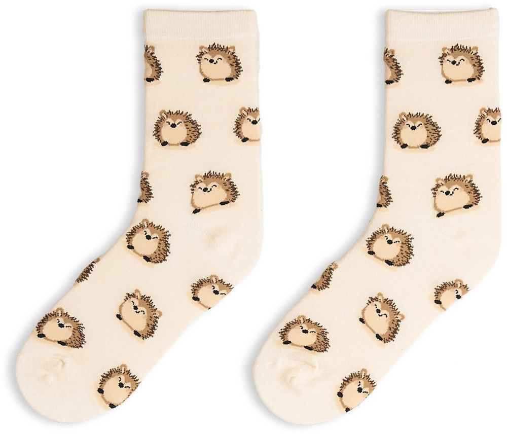 GATE Vysoké vzorované ponožky