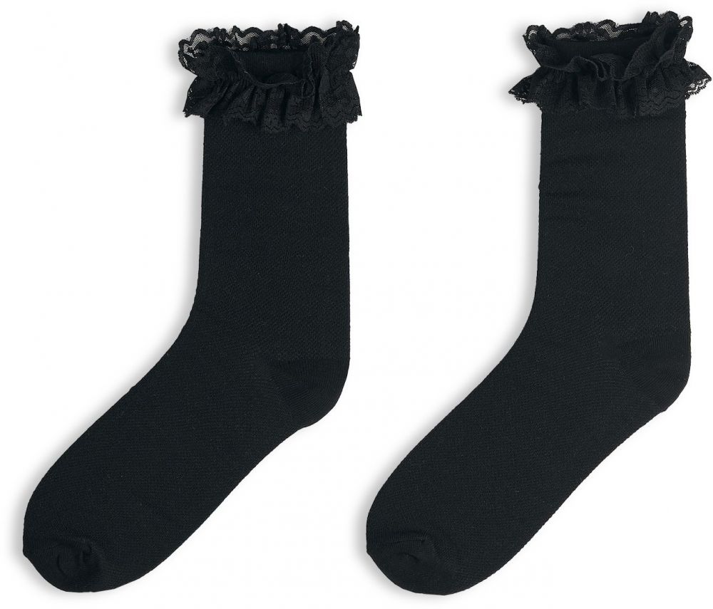 GATE Vysoké ponožky s čipkou