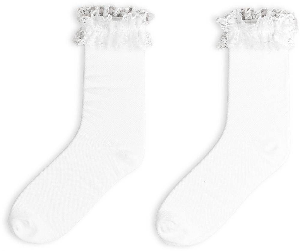 GATE Vysoké ponožky s čipkou