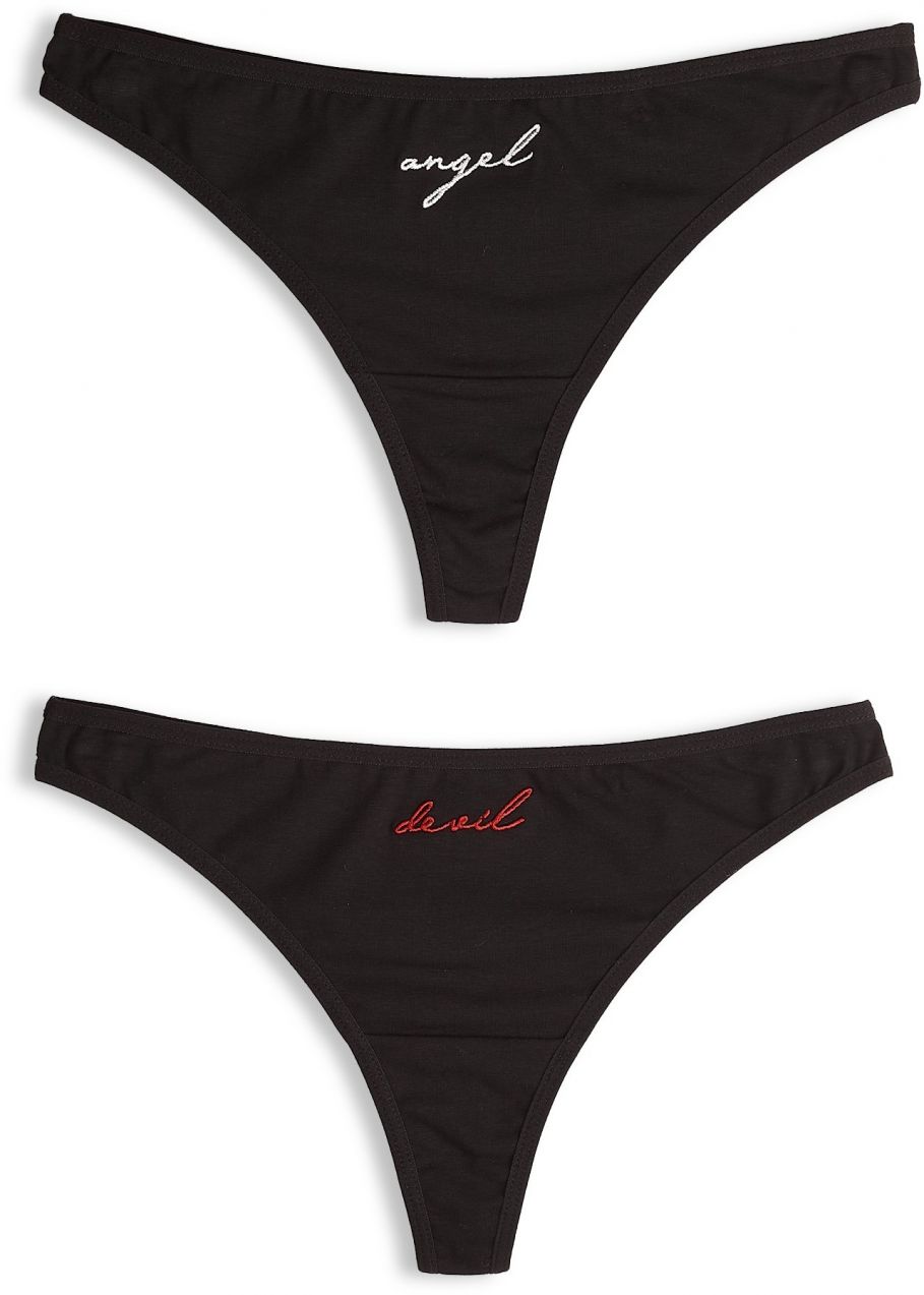 GATE Balenie 2 bavlnených tango nohavičiek