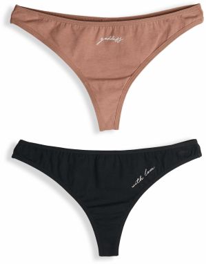 GATE Balenie 2 bavlnených tango nohavičiek