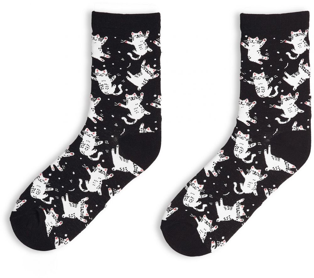 GATE Vysoké vzorované ponožky