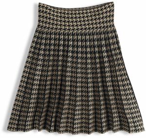 GATE Pletená mini sukňa