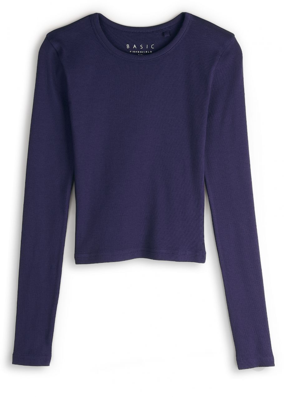 GATE Základné rebrované tričko