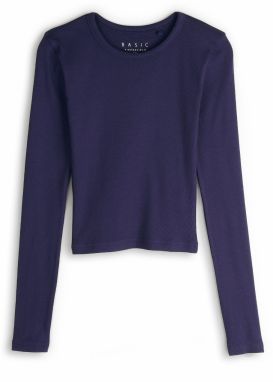 GATE Základné rebrované tričko