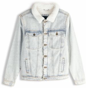 GATE Denimová bunda typu sherpa