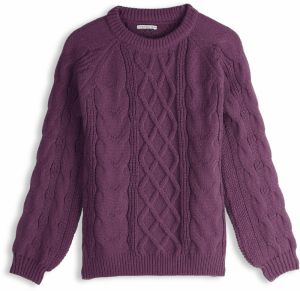 GATE Sveter s vrkočovým pletením