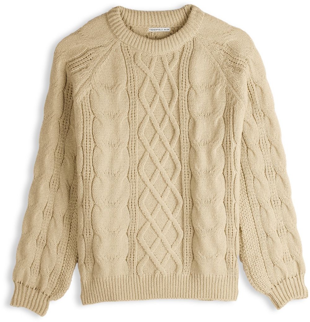 GATE Sveter s vrkočovým pletením