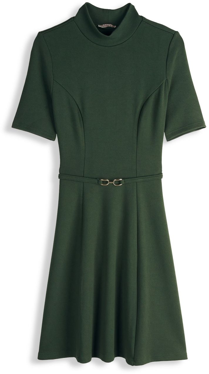 GATE Pletené šaty s opaskom