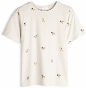 GATE Bavlnené tričko s potlačou