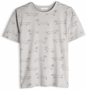 GATE Bavlnené tričko s potlačou