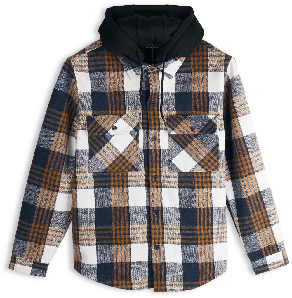 GATE Károvaná bunda typu shacket