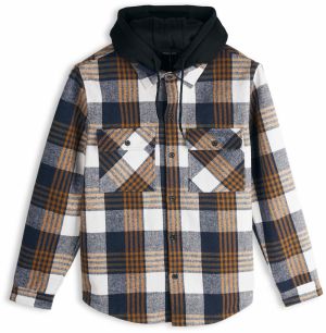 GATE Károvaná bunda typu shacket