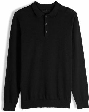 GATE Pulóver s polo golierom