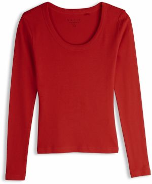 GATE Základné tričko s dlhým rukávom