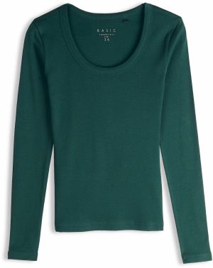 GATE Základné tričko s dlhým rukávom