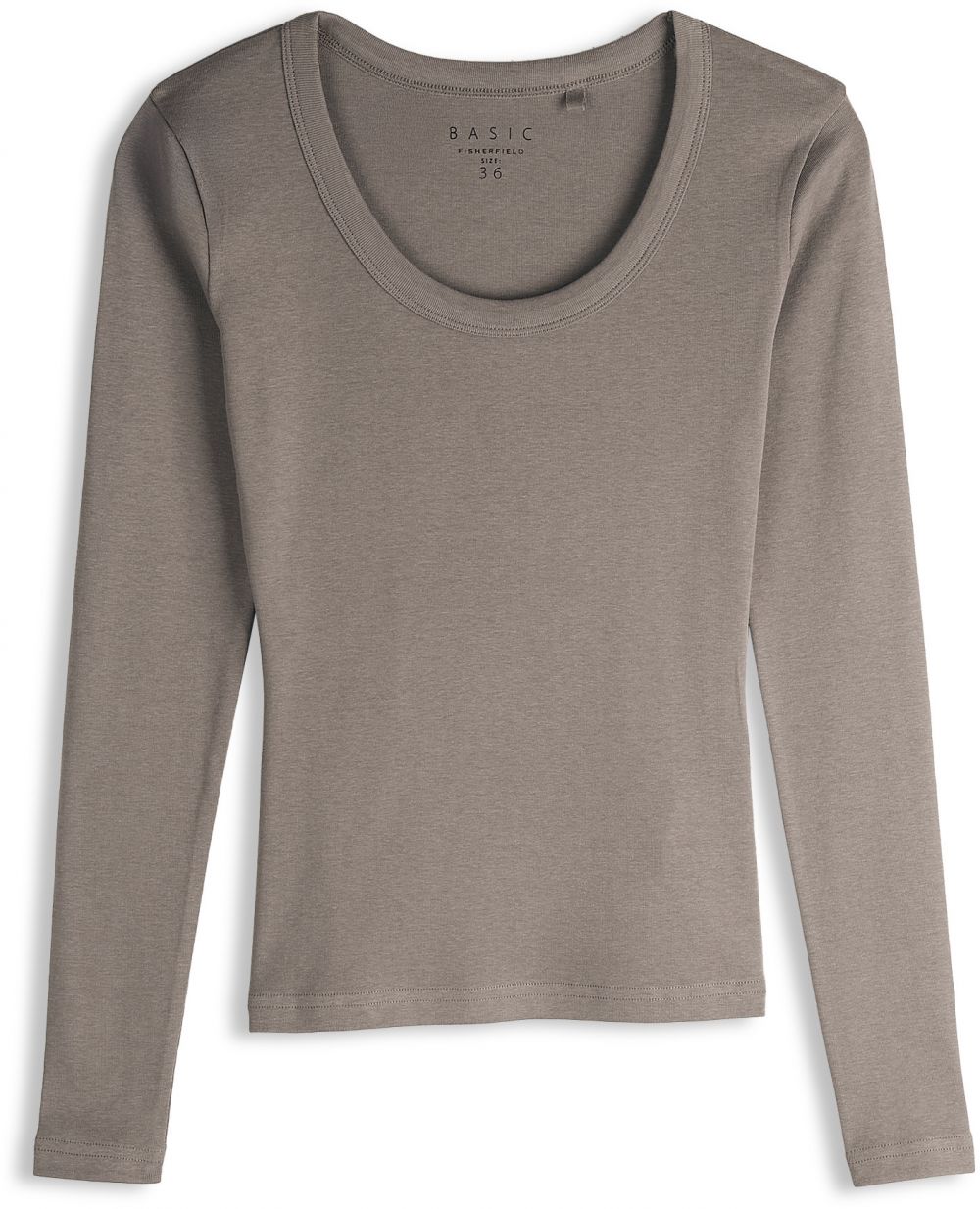 GATE Základné tričko s dlhým rukávom