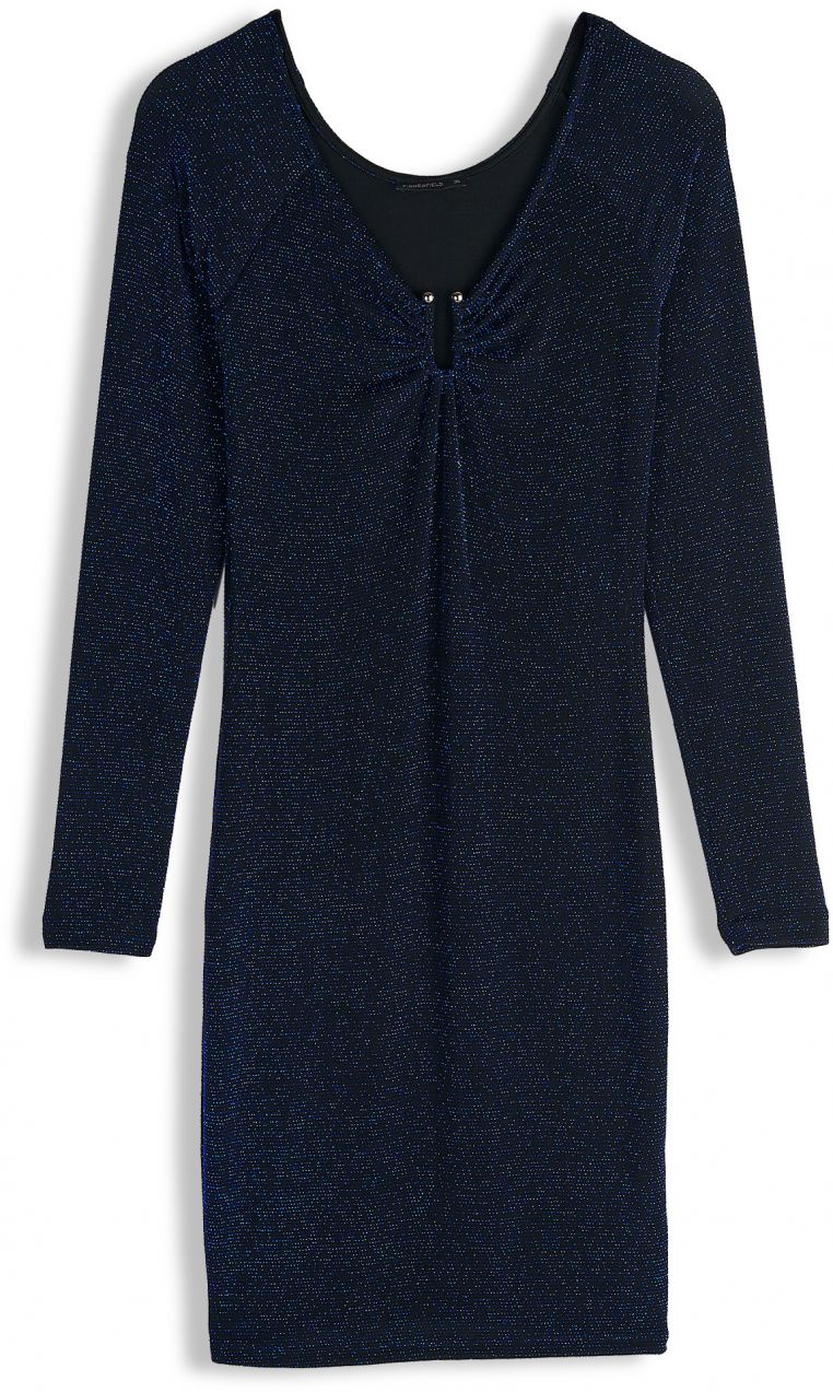 GATE Dámske obtiahnuté koktejlové mini šaty