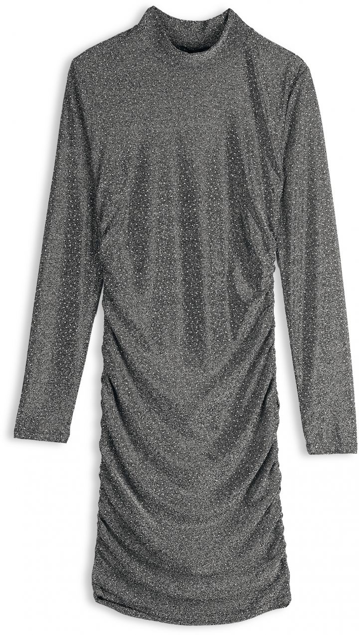 GATE Dámske obtiahnuté koktejlové mini šaty