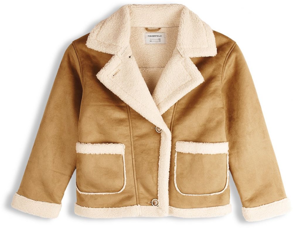 GATE Kabát s podšívkou z umelej kožušiny