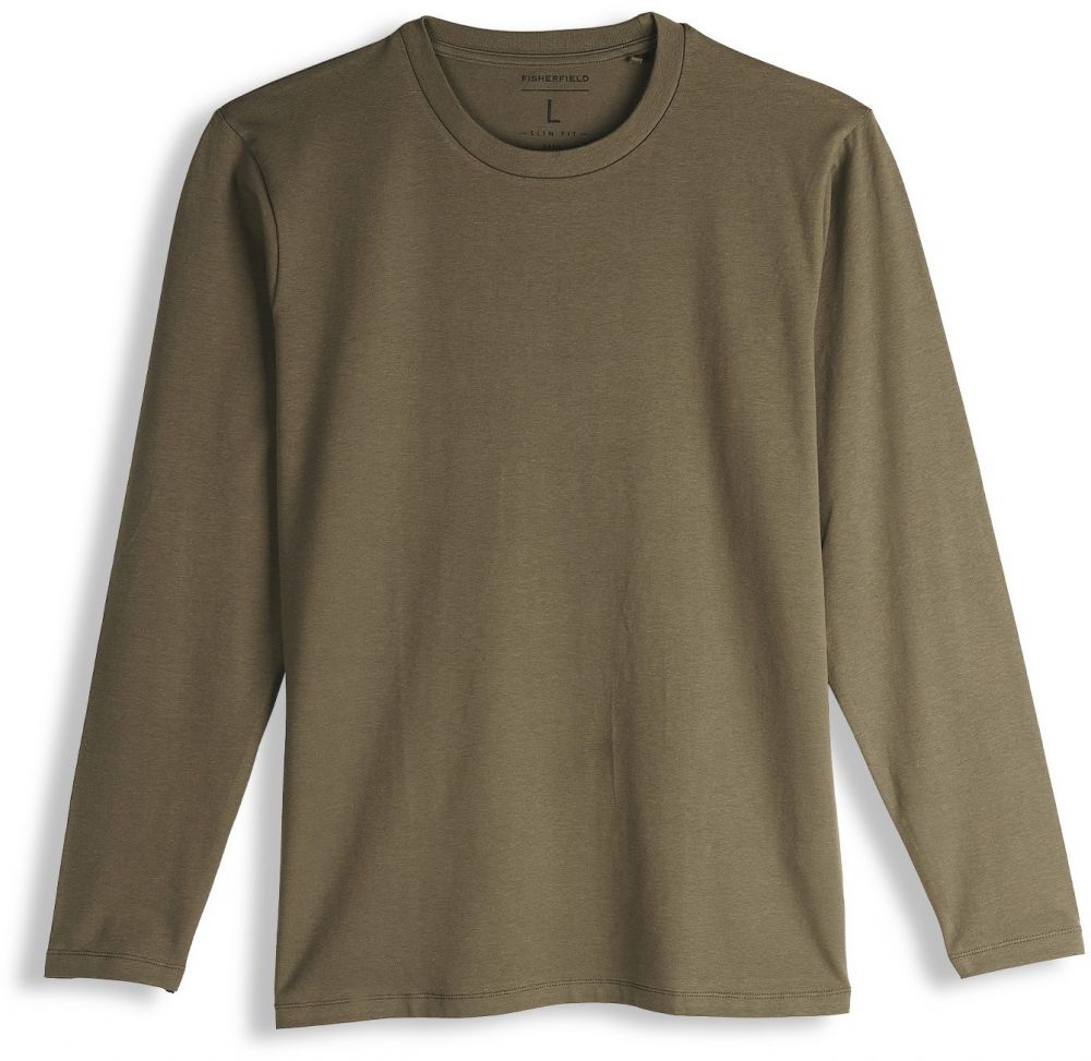 GATE Bavlnené strečové tričko slim fit