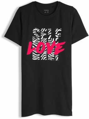 GATE Bavlnené šaty s potlačou