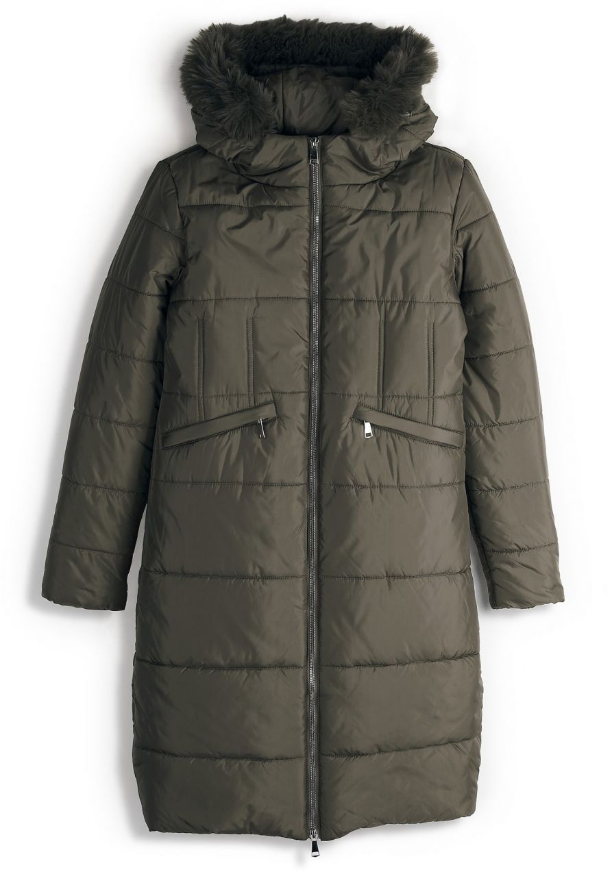 GATE Dámska zimná bunda s kapucňou