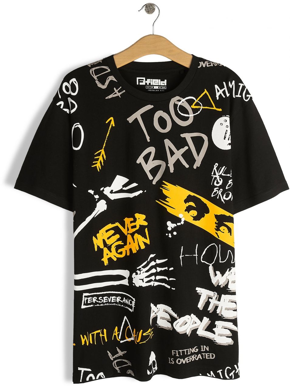 GATE Bavlnené tričko s potlačou