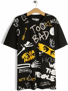 GATE Bavlnené tričko s potlačou