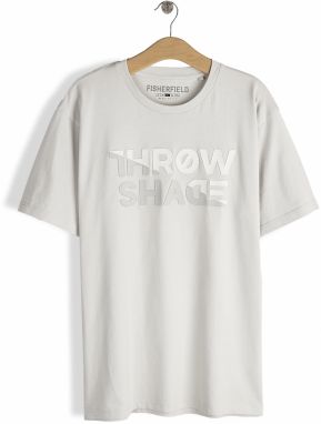 GATE Bavlnené tričko s nápisom