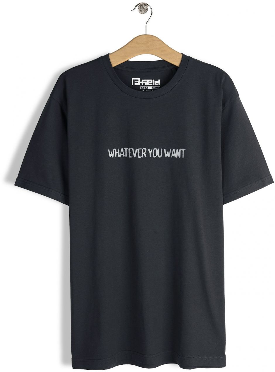 GATE Bavlnené tričko s nápisom