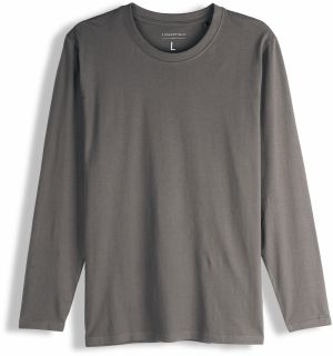 GATE Základné bavlnené tričko slim fit