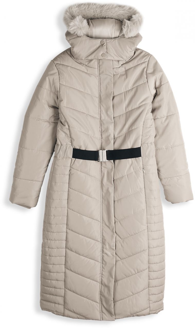 GATE Dámska prešívaná bunda s opaskom