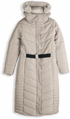 GATE Dámska prešívaná bunda s opaskom