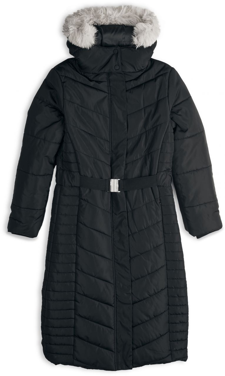 GATE Dámska prešívaná bunda s opaskom