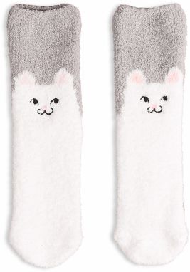 GATE Vysoké vzorované protišmykové ponožky