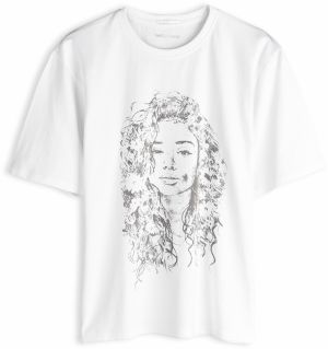 GATE Bavlnené tričko s potlačou