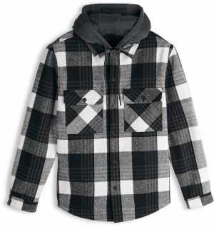 GATE Károvaná bunda typu shacket