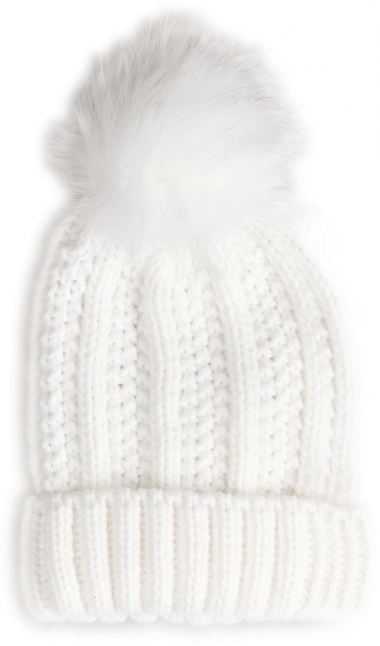 GATE Pletená čiapka s brmbolcom