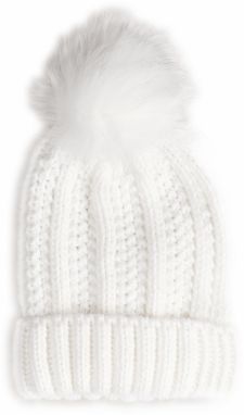 GATE Pletená čiapka s brmbolcom