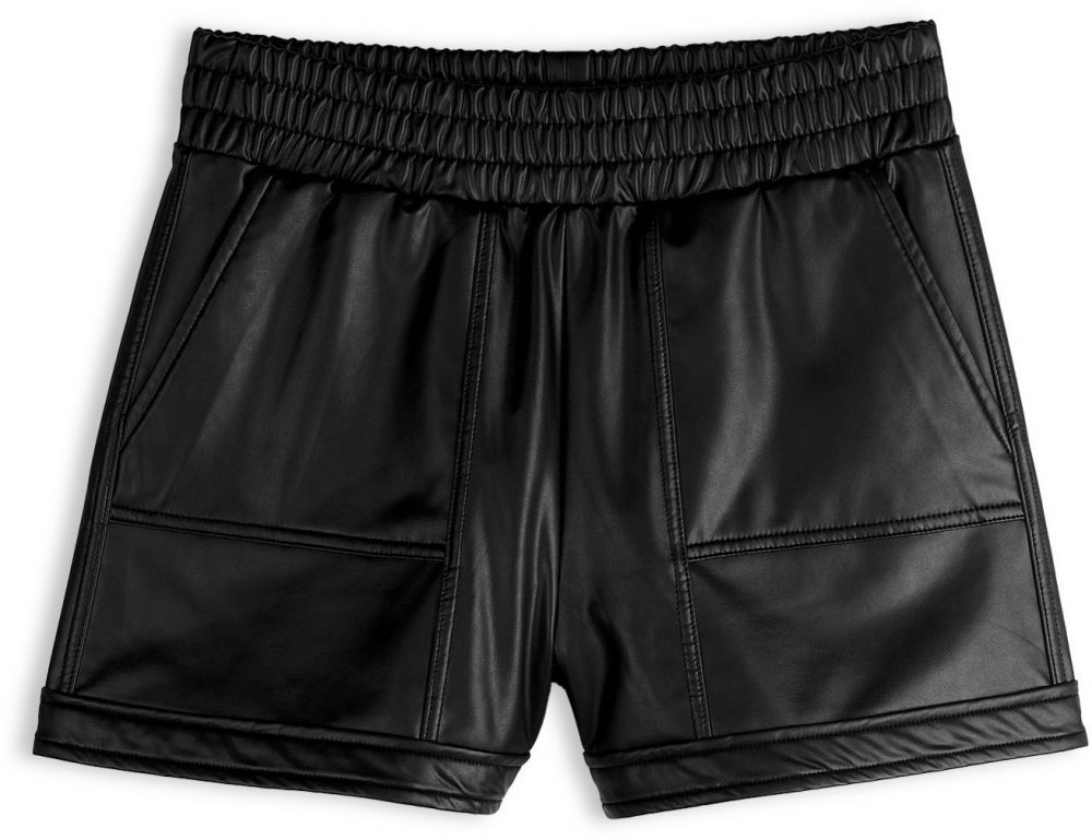 GATE Šortky z imitácie kože