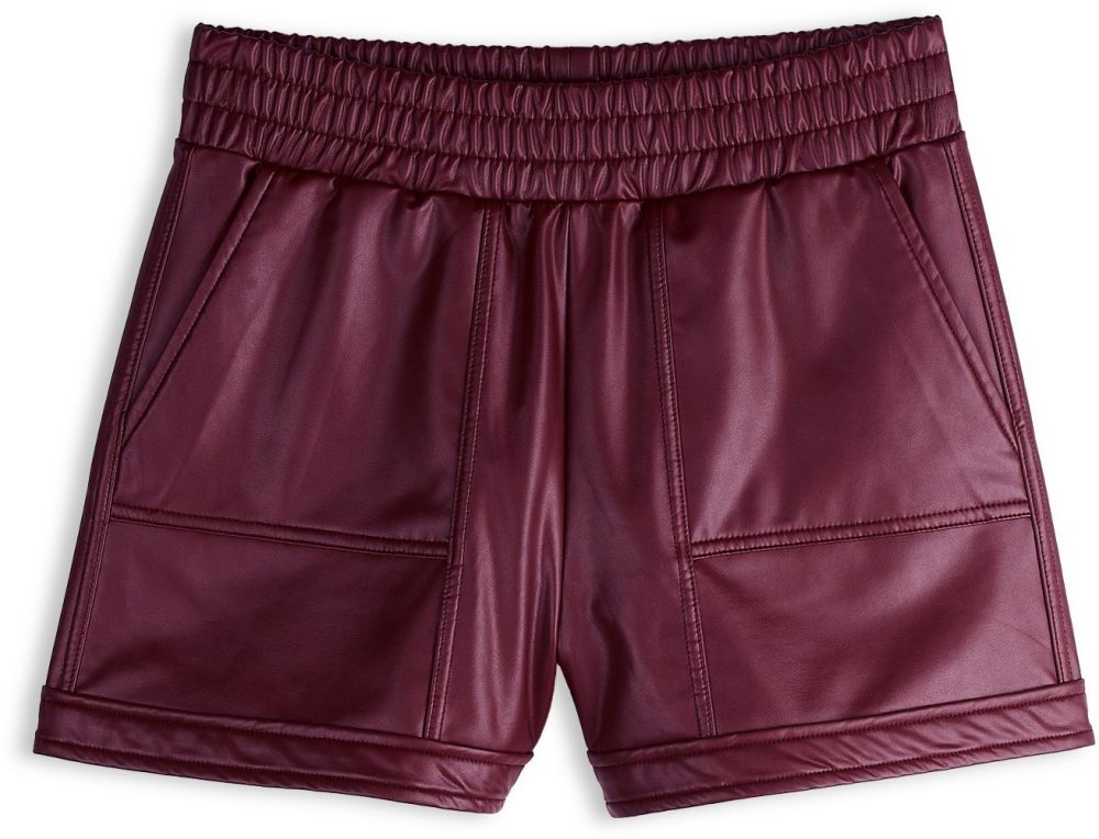 GATE Šortky z imitácie kože