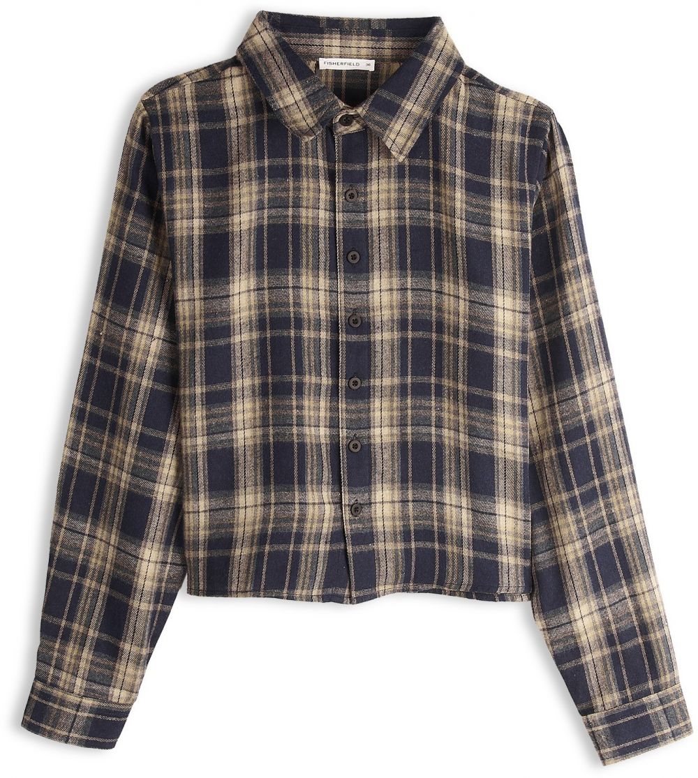 GATE Dámska károvaná košeľa