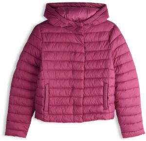 GATE Prešívaná bunda s kapucňou